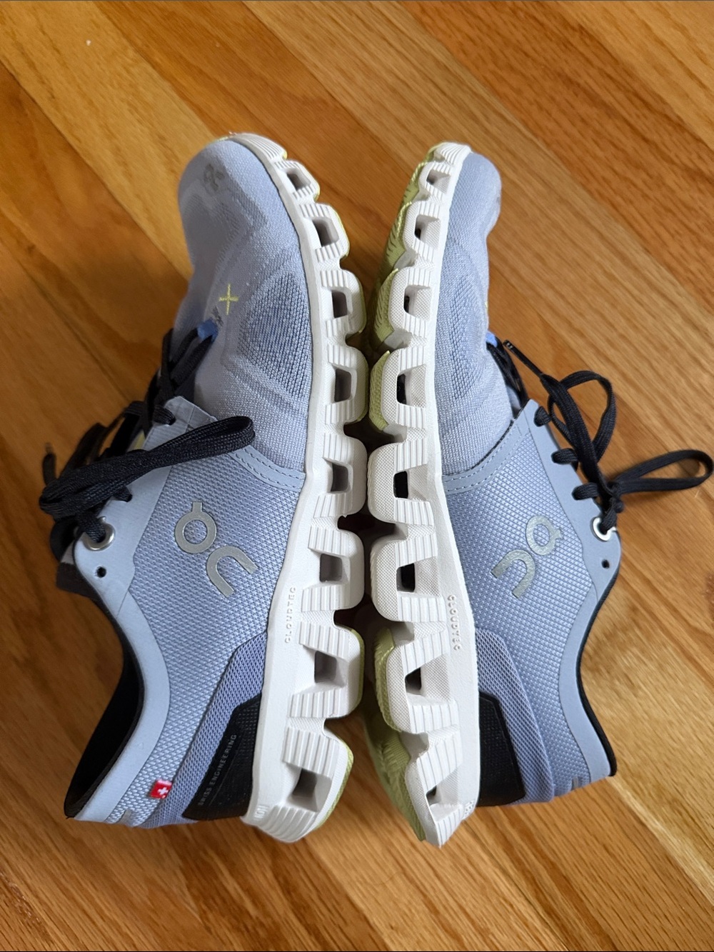 Women’s On Cloud X3 Nimbus/White - Picture 3 of 6